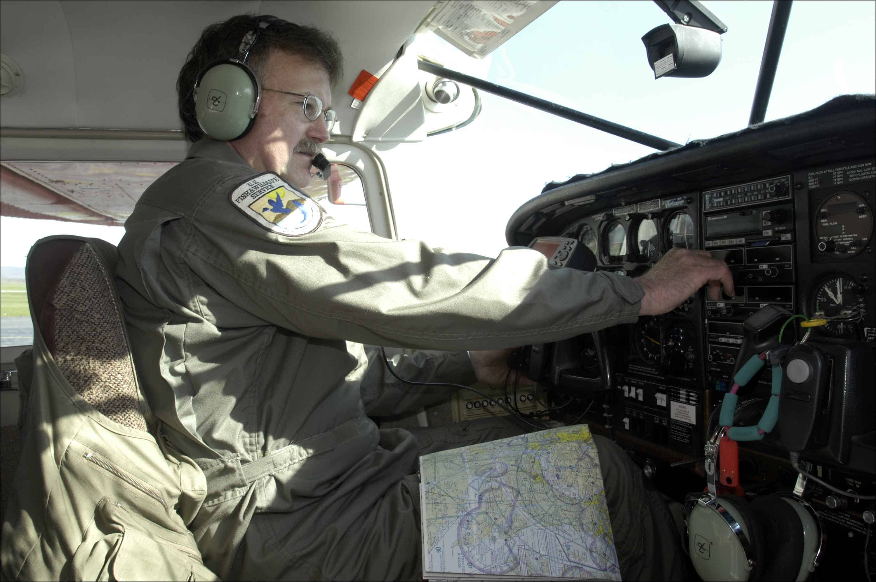 plane with pilot